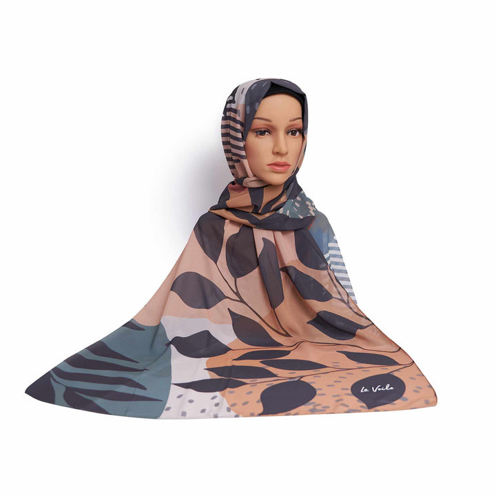 Chiffon Chic Women’s Scarf – Delicate Petals