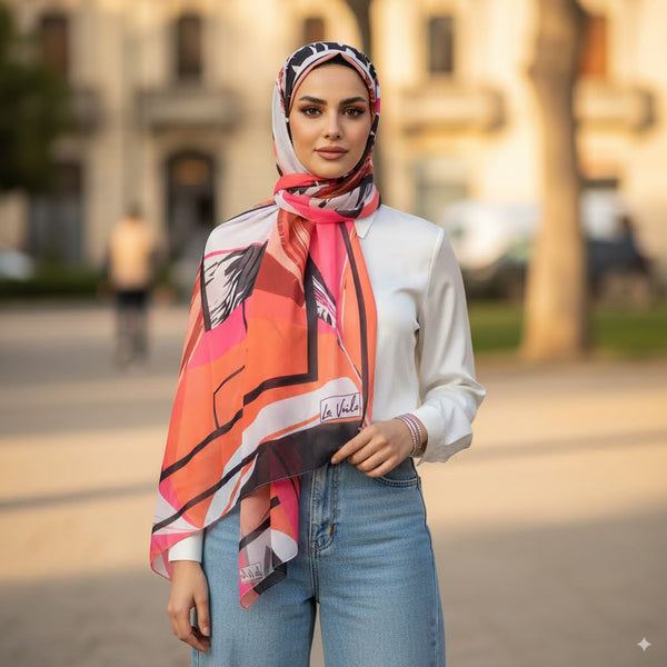 Chiffon Trendy Women’s Scarf – Everyday Chic