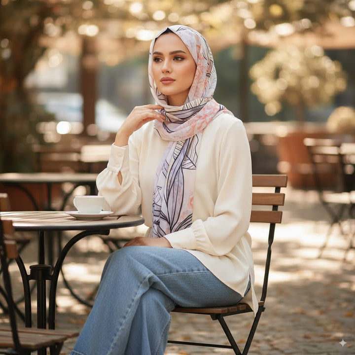 Chiffon Women’s Scarf – Gentle Texture