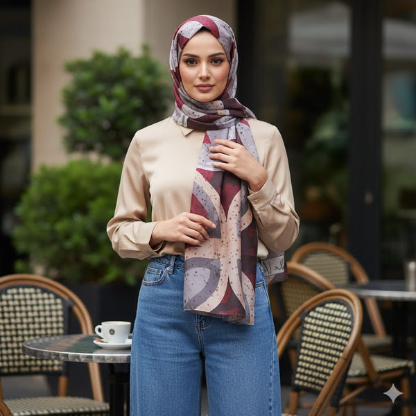 Elegant Silk Scarf – Fashion Icon