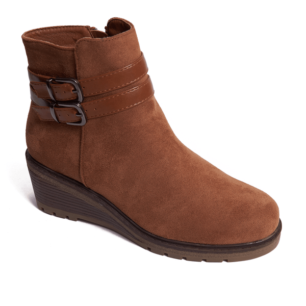 Women stylish half boot Model A291 Havan color