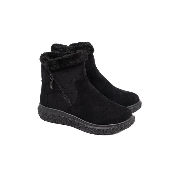 Half Boots – Elegant Winter Style, Fur Lined Comfort