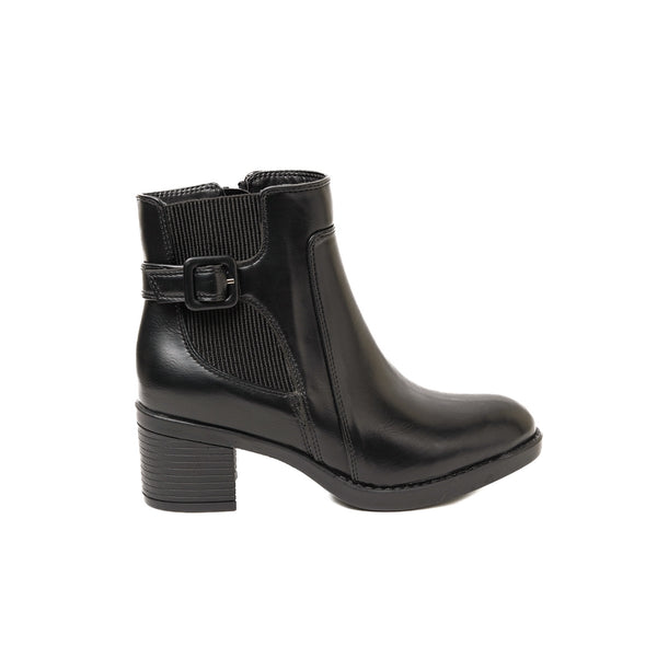 Black mid-Calf Boots a449