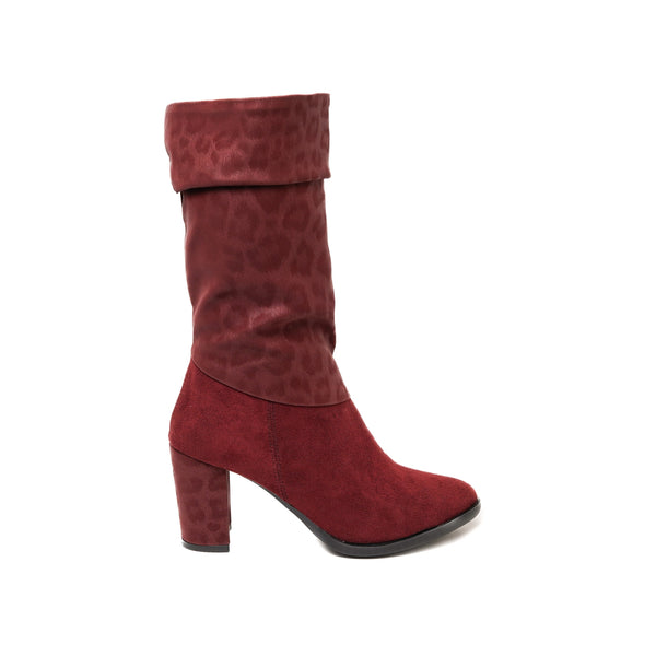 Burgundy fashion Boots a724