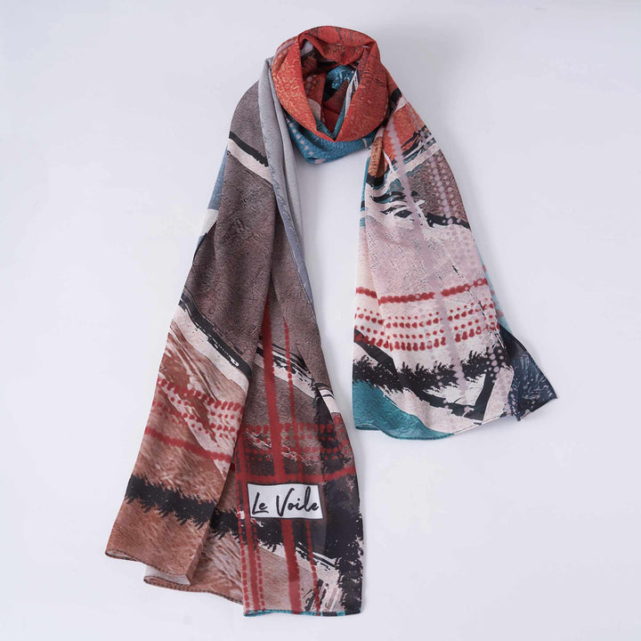 Chiffon Elegant Women’s Scarf – Vintage Charm