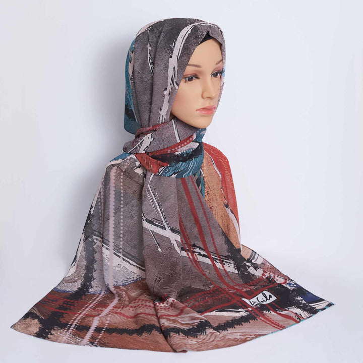 Chiffon Elegant Women’s Scarf – Vintage Charm