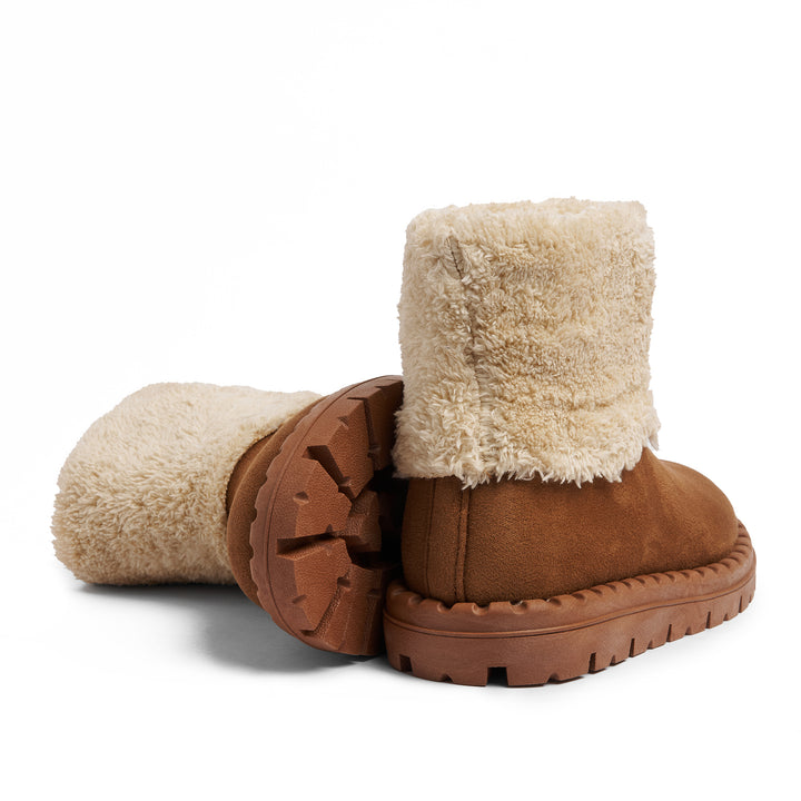 Overlay Sherpa-Covered Winter Boots -havan