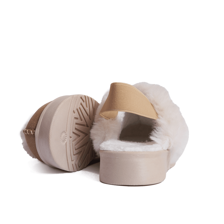 Casual Warm Winter Clogs Model t6010 Caffe