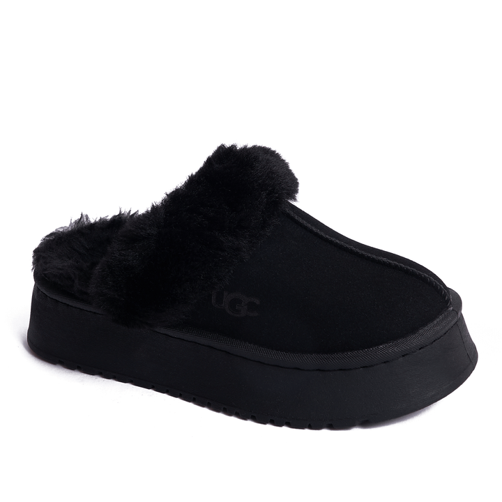 Casual Warm Winter Clogs Model tm255 Black