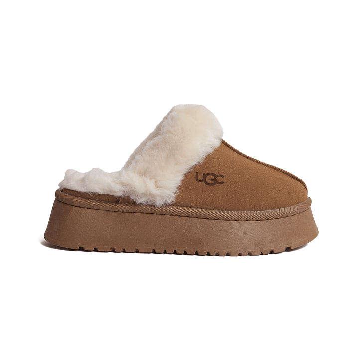 Casual Warm Winter Clogs Model tm255 Camel